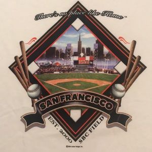 San Francisco baseball T-shirt S/S NWOT Size L $20
